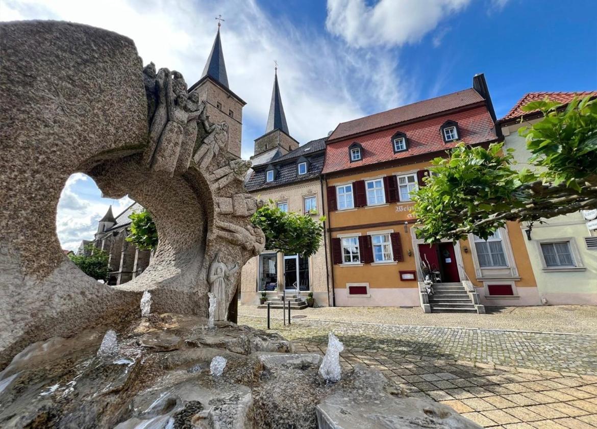 Hotel Weinstube Am Markt Gerolzhofen Ngoại thất bức ảnh